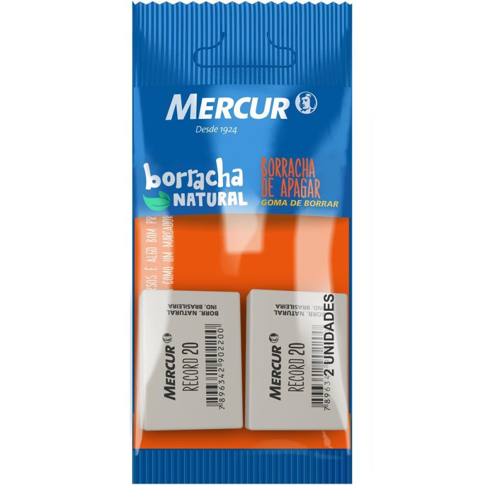 BORRACHA BRANCA PULL PACK N.13 RECORD 20 MERCUR BL.C/02